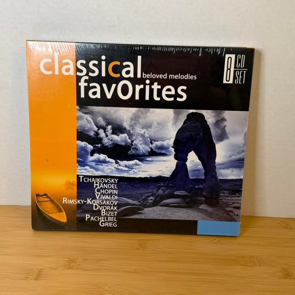 New in Box Sealed Classical Favorites 8 CD set Tchaikovsky Handel Chopin Vivaldi